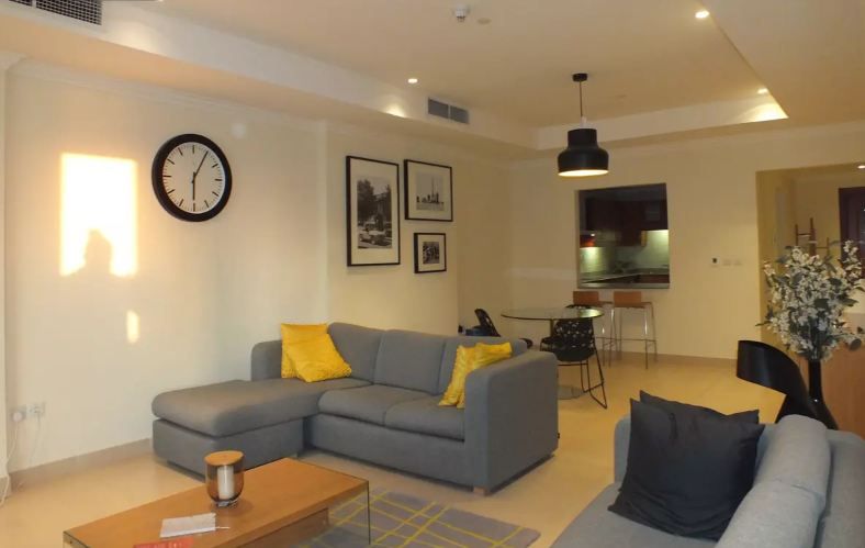 Residential Property 1 Bedroom F/F Apartment  for rent in The-Pearl-Qatar , Doha-Qatar #9293 - 1  image 